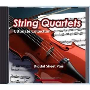  String Quartets Sheet Music Ultimate Collection Dvd 