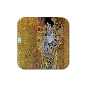  Portrait of Bloch Bauer 2 by Gustav Klimt Square Coasters 