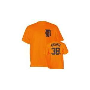  Jeremy Bonderman Shirt Detroit Tigers MLB Majestic Sports 