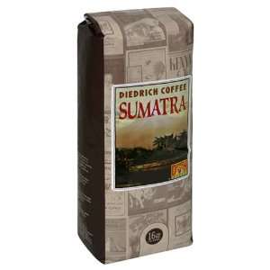 Diedrich Coffee, Sumatra, GROUND, 16 Ounce Bag  Grocery 