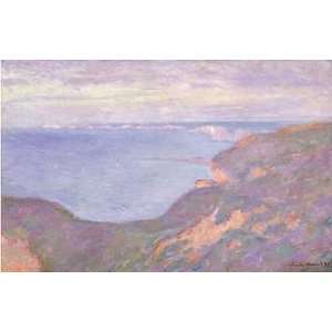  The Cliffs Near Dieppe by Claude Monet 22.00X14.13. Art 