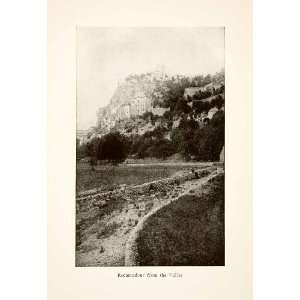 1917 Print Rocamadour Valley Occitan France Roy L. Hilton 