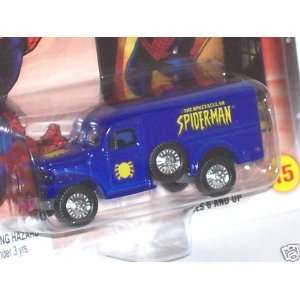   : Johnny Lightning Marvel 1:64 Spiderman WC54 Ambulance: Toys & Games