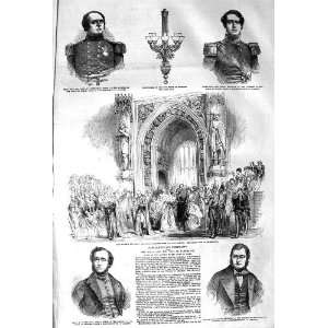  1852 PARLIAMENT ROBING ROOM EARL ALBEMARLE LEIGH CARTER 