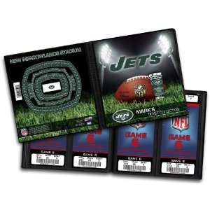  Personalized New York Jets NFL Ticket Album Sports 