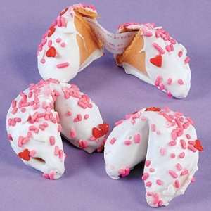 Dipped Valentine Fortune Cookies   Candy & Snack Foods  