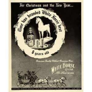  1941 Ad Browne Vintners Co White Horse Cellar De Luxe 