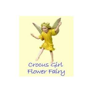 Crocus Fairy Girl   Flower Fairy By Cicely Mary Barker:  