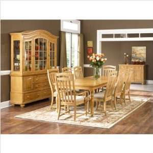  Bundle 14 Bryson Dining Set in Warm Pine Stain (11 Pieces 