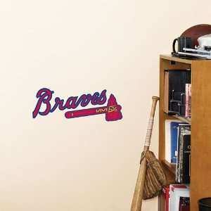  Atlanta Braves Fathead Teammates Official Logo MLB Wall 