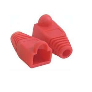  Cables To Go Rj45 Snagless Boot Cover 5.5mm Od Red 50pk 