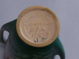 Roseville Art Pottery Foxglove Blue Vase 45 7  
