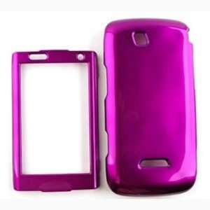  SAMSUNG SIDEKICK 4G (TMOBILE) Honey Dark Purple Hard Case 