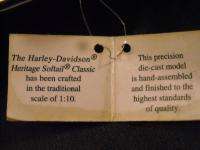 Franklin Mint Harley Davidson Heritage Softail 110  