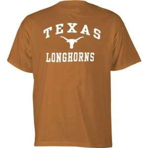  Texas Longhorns Heart & Soul T Shirt (Orange) Sports 