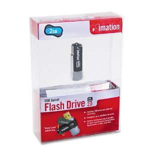  imation Products   imation   Swivel USB Flash Drive, 2GB 