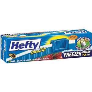  Hefty One Zip Freezer Bag Gallon   12 Pack Health 