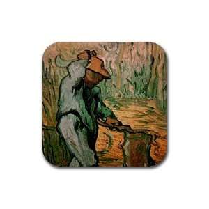  The Woodcutter after Millet By Vincent Van Gogh Square 