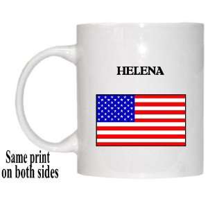  US Flag   Helena, Montana (MT) Mug 