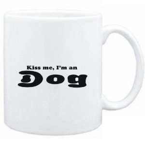 Mug White  KISS ME , I AM Dog  Zodiacs  Sports 
