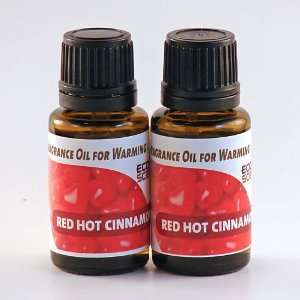 Pack. Red Hot Cinnamon Fragrance Oil for Warming from Ecoscents (15 