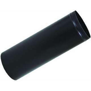 Black Stove Pipe for heat ventilation exhaust CHOICE OF SIZES New 