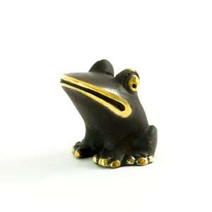 Walter Bosse Brass Frog Figurine 