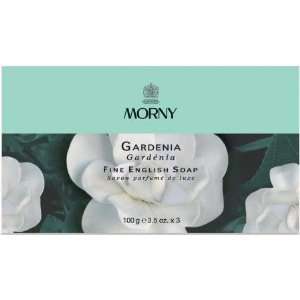  Morny Gardenia Fine English Soap Pack 100g x 3 Health 