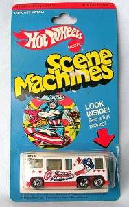 Hot Wheels 1978 Scene Machines CAPTAIN AMERICA VAN MOC  