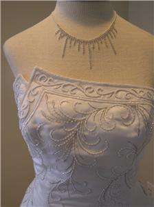 NWOT SIGNATURE wedding dress bridal gown Iv size 14  