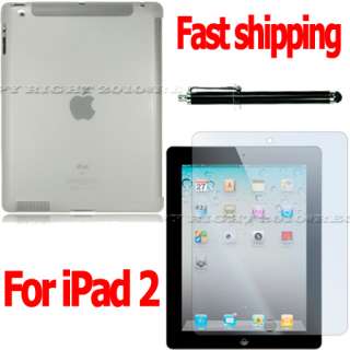   BACK CASE SKIN WORK WITH SMART COVER SCREEN PROTECTOR FOR APPLE IPAD 2