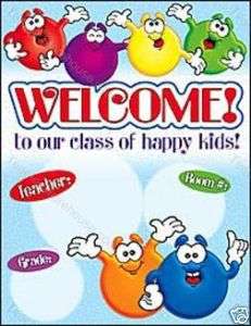 Welcome to our class of happy kids Chart TF2271  