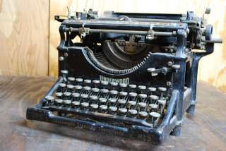 Antique Underwood No 5 Typewriter  