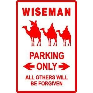  WISEMAN PARKING sign * street religion camels: Home 