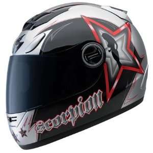 Scorpion EXO 700 Graphic Helmet   Hollywood Red  Sports 