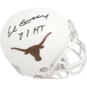  Earl Campbell Signed Texas Mini Helmet w/HT77 Sports 