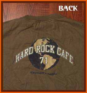 Hard Rock Cafe Cayman Islands HRC T Shirt L  