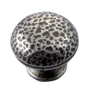  Mng   Hammer Knob (Mng12811) Silver Antique
