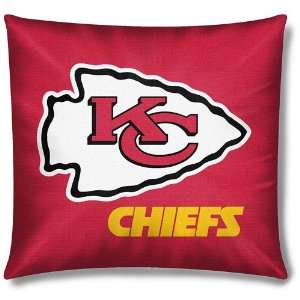 Kansas City Chiefs NFL Team Toss Pillow (18x18)  Sports 