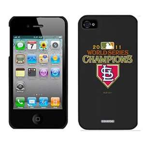 com MLB St. Louis Cardinals 2011 World Series Champions Black iPhone 