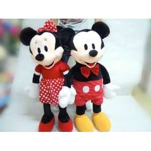  christmas gift miky mouse plush toy miky and minnie mouse 