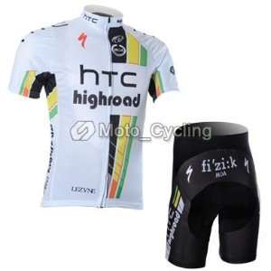  2011 the hot new model hTC Set short sleeved jersey 