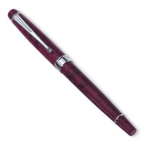    Charles Hubert Red Marbleized Roller Ball Pen: Office Products