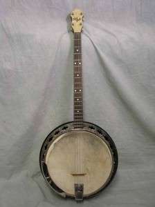 Vintage Maybell Tenor Banjo Used Folk 4 String  