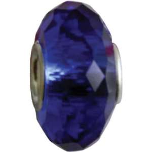  Faceted Crystal Bead Sapphire Electronics