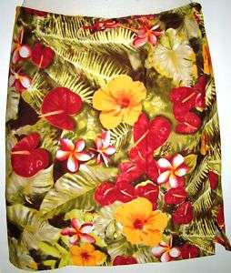 Maui Wear womens 824w knee skirt, Brazilian Lycra  