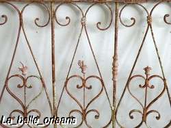 BEST SPANISH WROUGHT IRON DECORATIVE SECTION. L@@k!!!  