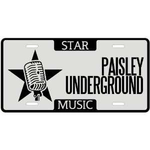  New  I Am A Paisley Underground Star   License Plate 