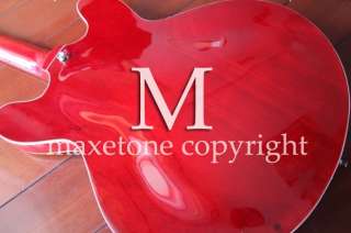 Maxetone Red EB 2C 4 string electric Jazz Bass Guitar #815  