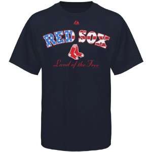  MLB Majestic Boston Red Sox Glory Team T shirt   Navy Blue 